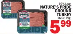 Bravo Supermarkets NATURE'S PRIDE GROUND TURKEY offer