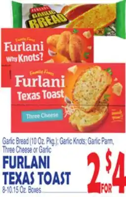 Bravo Supermarkets FURLANI TEXAS TOAST 8-10.15 Oz. Boxes offer