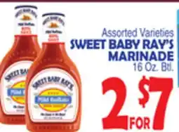 Bravo Supermarkets SWEET BABY RAY'S MARINADE offer
