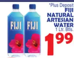 Bravo Supermarkets FIJI NATURAL ARTESIAN WATER offer