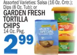 Bravo Supermarkets GARDEN FRESH TORTILLA CHIPS, 14 Oz. Pkg offer