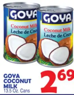 Bravo Supermarkets GOYA COCONUT MILK offer