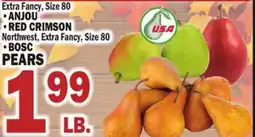Bravo Supermarkets BOSC • BOSC PEARS offer