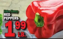 Bravo Supermarkets RED PEPPERS offer