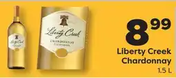 Weis Markets Liberty Creek Chardonnay offer