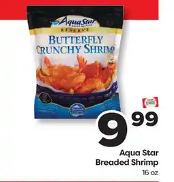 Weis Markets Aqua Star Breaded Shrimp offer