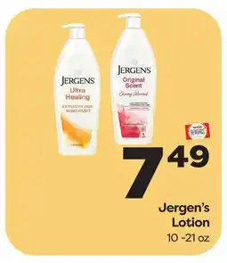 Weis Markets Jergen's Lotion offer