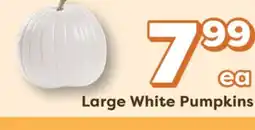 Weis Markets Large White Pumpkins offer