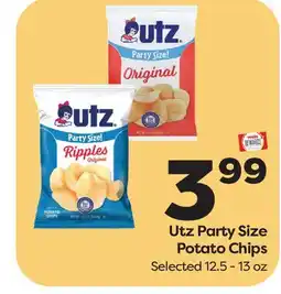 Weis Markets Utz Party Size Potato Chips offer