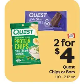 Weis Markets Quest Chips or Bars offer
