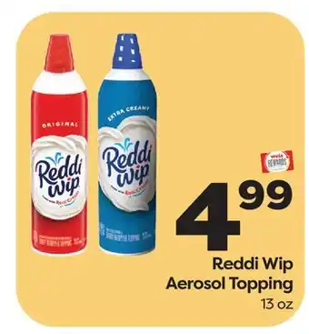 Weis Markets Reddi Wip Aerosol Topping offer