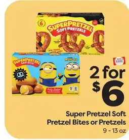 Weis Markets Super Pretzel Soft Pretzel Bites or Pretzels offer