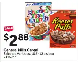 Stop&Shop General Mills Cereal offer