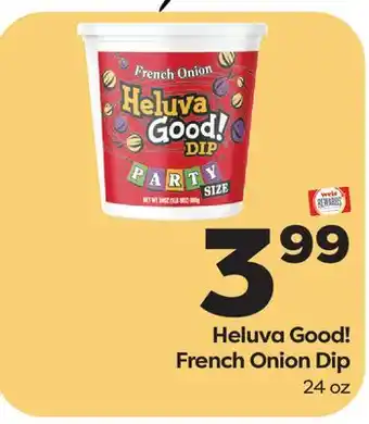 Weis Markets Heluva Good! French Onion Dip offer