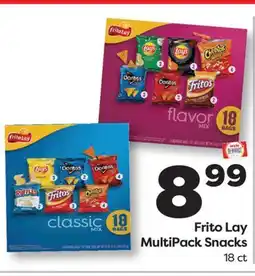 Weis Markets Frito Lay MultiPack Snacks offer