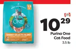 Weis Markets Purina One Cat Food offer