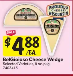 Stop&Shop BelGioioso Cheese Wedge offer