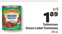 Weis Markets Tuttorroso Green Label Tomatoes offer