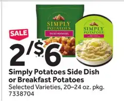 Stop&Shop Simply Potatoes Side Dish or Breakfast Potatoes offer