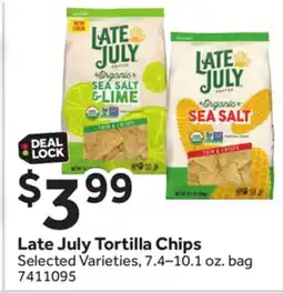 Stop&Shop Late July Tortilla Chips offer