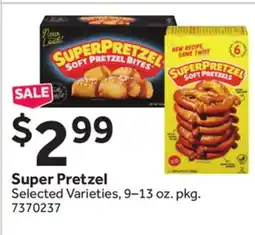 Stop&Shop Super Pretzel offer