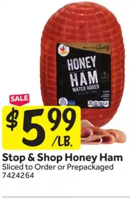 Stop&Shop Stop & Shop Honey Ham offer
