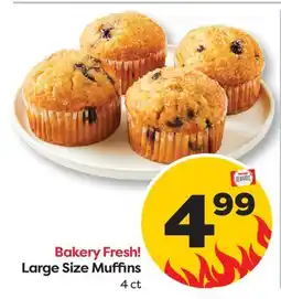 Weis Markets Large Size Muffins offer