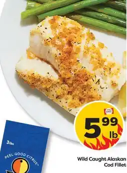 Weis Markets Wild Caught Alaskan Cod Fillet offer