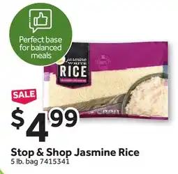 Stop&Shop Stop & Shop Jasmine Rice offer