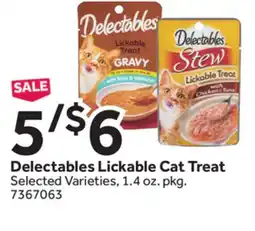 Stop&Shop Delectables Lickable Cat Treat offer
