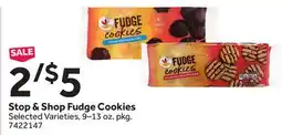 Stop&Shop Stop & Shop Fudge Cookies offer