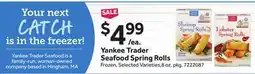 Stop&Shop Yankee Trader Seafood Spring Rolls offer