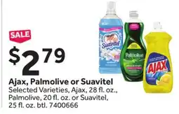 Stop&Shop Ajax, Palmolive or Suavitel offer