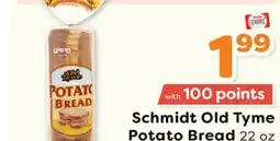 Weis Markets Schmidt Old Tyme Potato Bread offer