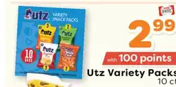 Weis Markets Utz Variety Packs offer
