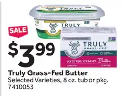 Stop&Shop Truly Grass-Fed Butter offer