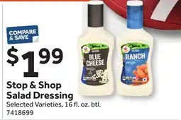Stop&Shop Stop & Shop Salad Dressing offer