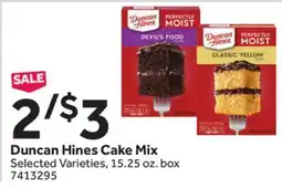 Stop&Shop Duncan Hines Cake Mix offer