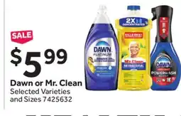Stop&Shop Dawn or Mr. Clean offer
