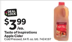 Stop&Shop Taste of Inspirations Apple Cider offer