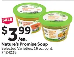 Stop&Shop Nature's Promise Soup offer