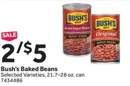 Stop&Shop Bush's Baked Beans offer