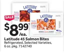 Stop&Shop Latitude 45 Salmon Bites offer