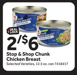 Stop&Shop Stop & Shop Chunk Chicken Breast offer