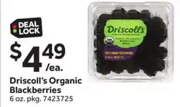 Stop&Shop Driscoll's Organic Blackberries offer