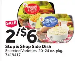Stop&Shop Stop & Shop Side Dish offer