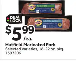 Stop&Shop Hatfield Marinated Pork offer