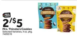 Stop&Shop Mrs. Thinsters Cookies offer
