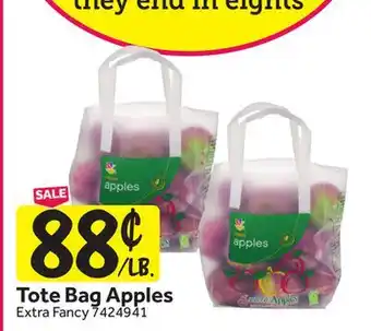 Stop&Shop Tote Bag Apples offer