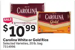 Stop&Shop Carolina White or Gold Rice offer